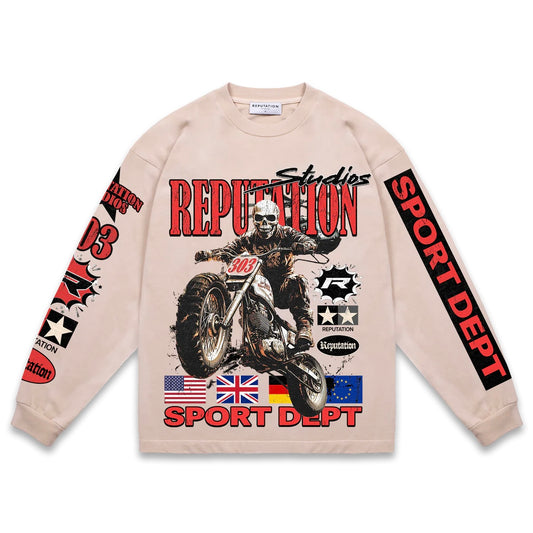 GHOST RIDER LONG SLEEVE TEE