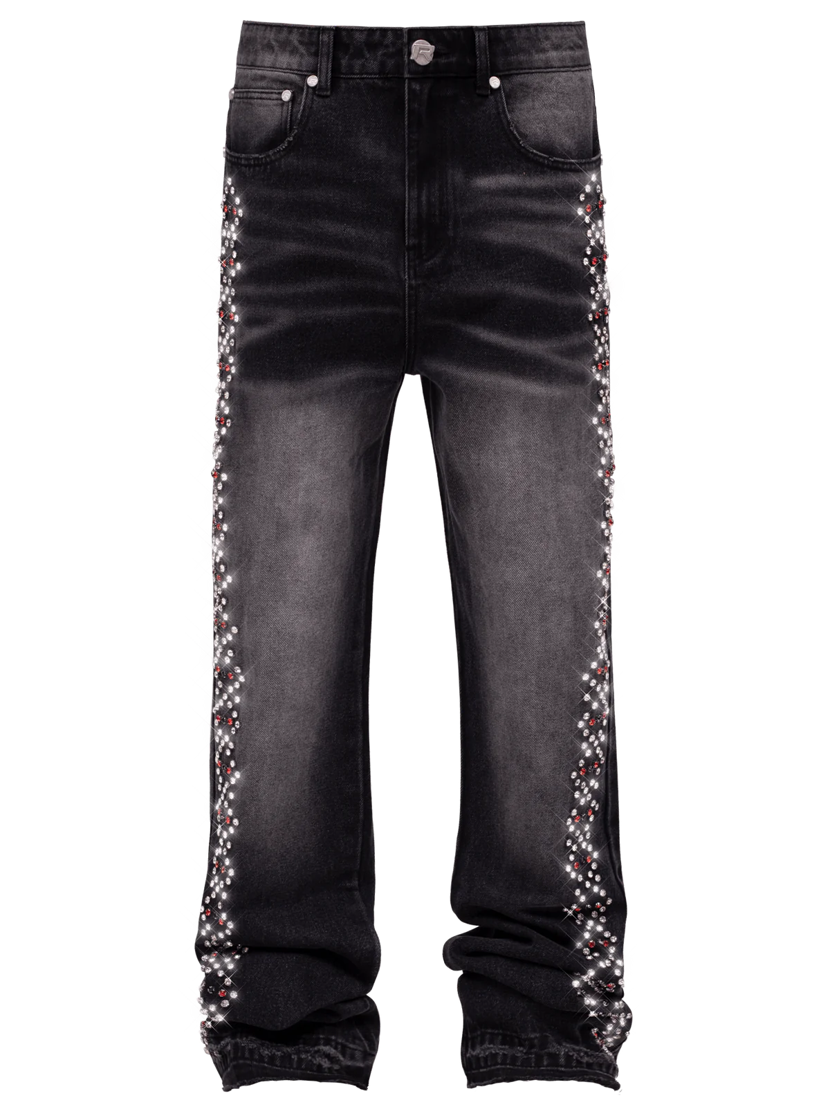PRISM CHAIN DENIM - BLACK