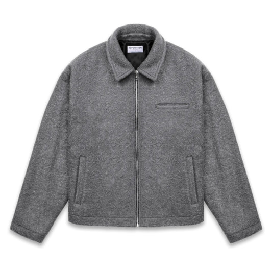 CROPPED JACKET - STONE