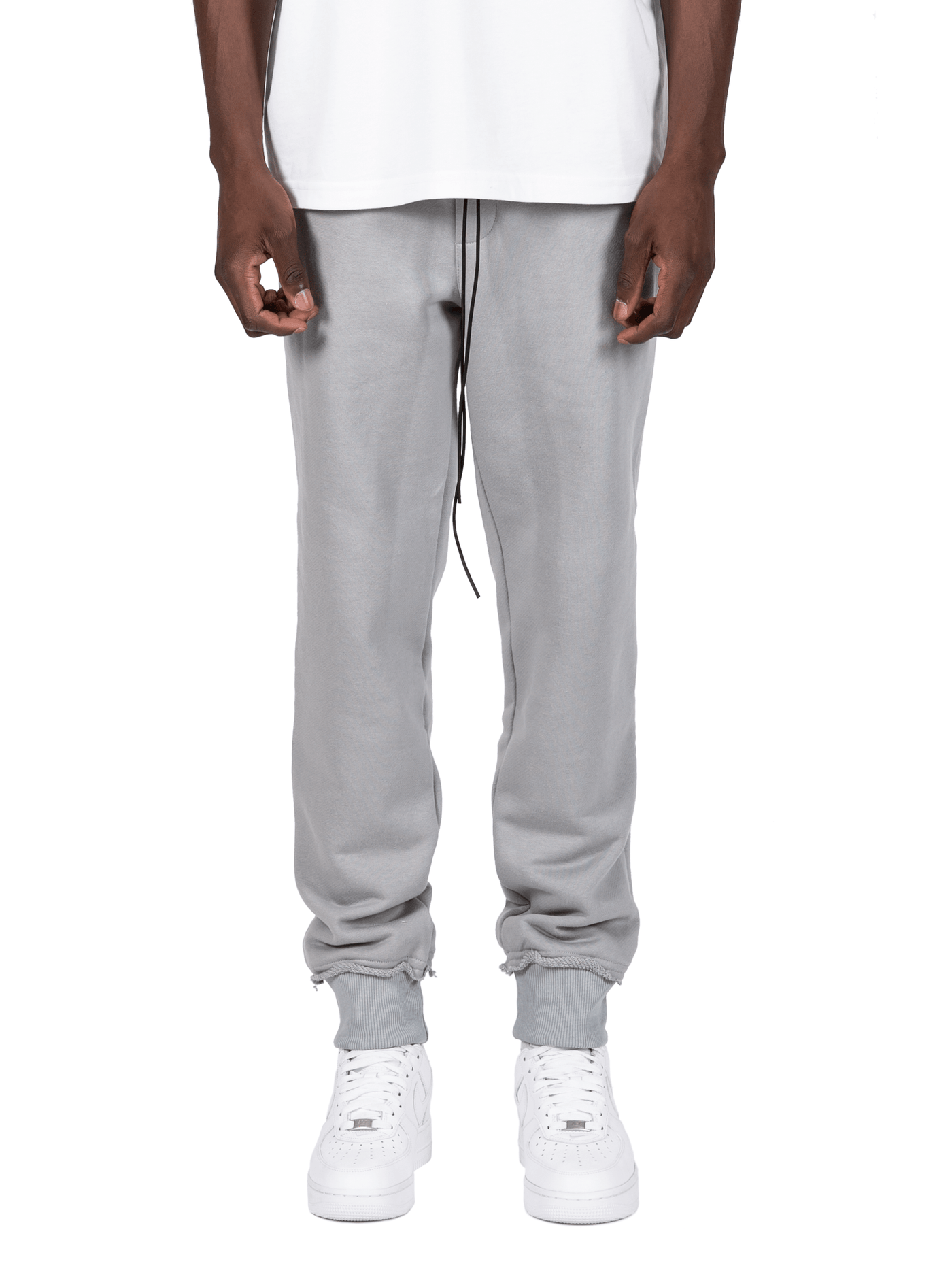 DISTRESSED SWEATPANTS - STONE