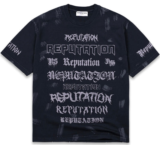 RAVER TEE - WASHED BLACK