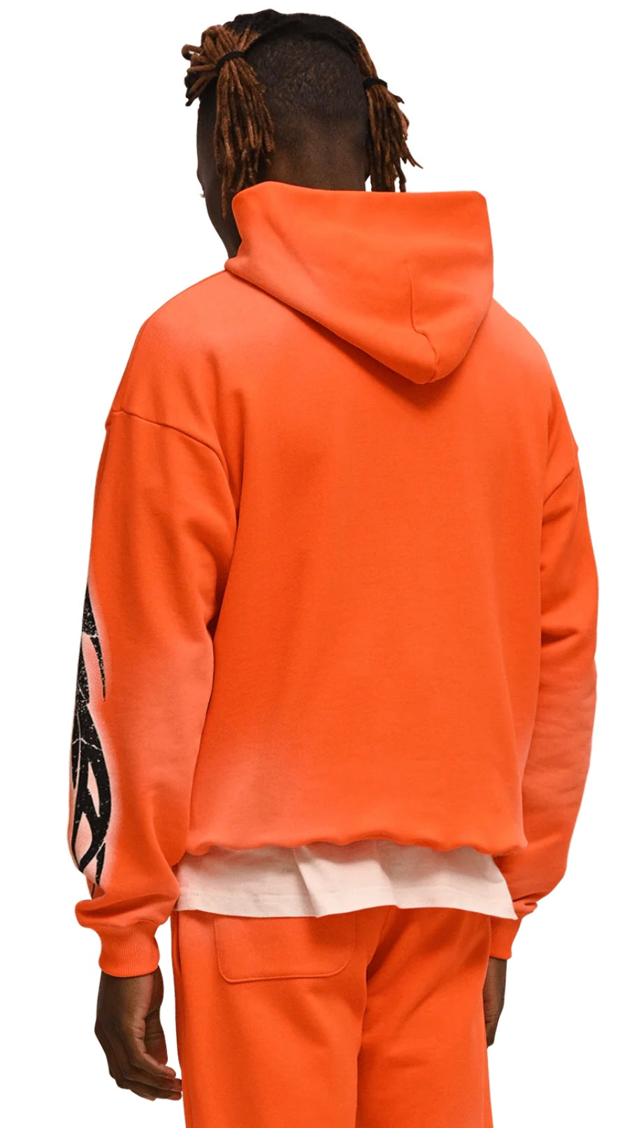 TRIBAL HOODIE - TANGERINE