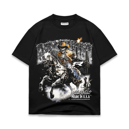 DEAD WEST RHINESTONE TEE