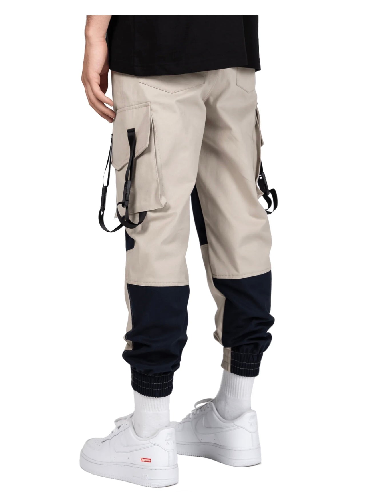 TECH CARGO PANTS - STONE