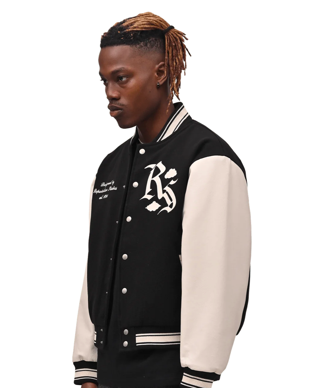 PEGASUS VARSITY JACKET - BLACK