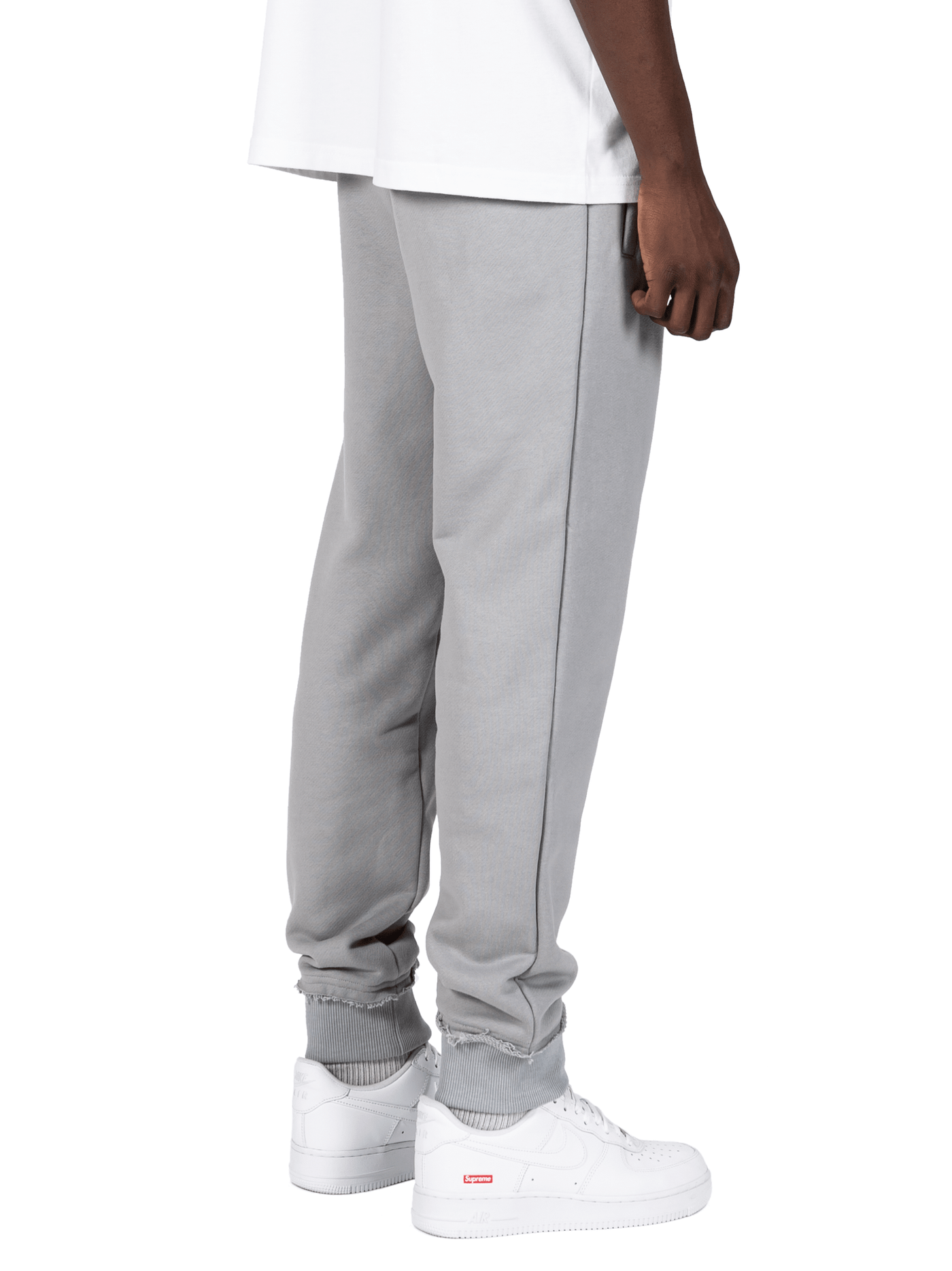 DISTRESSED SWEATPANTS - STONE