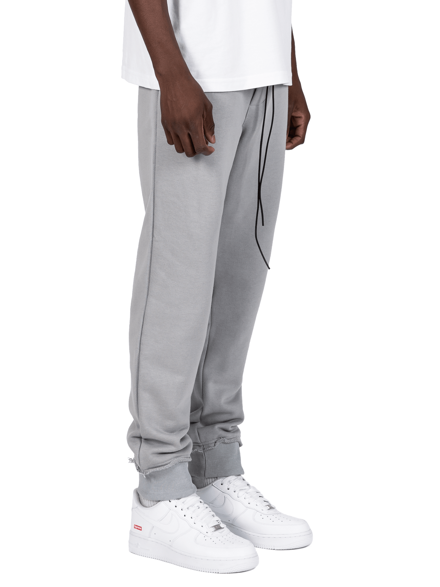 DISTRESSED SWEATPANTS - STONE