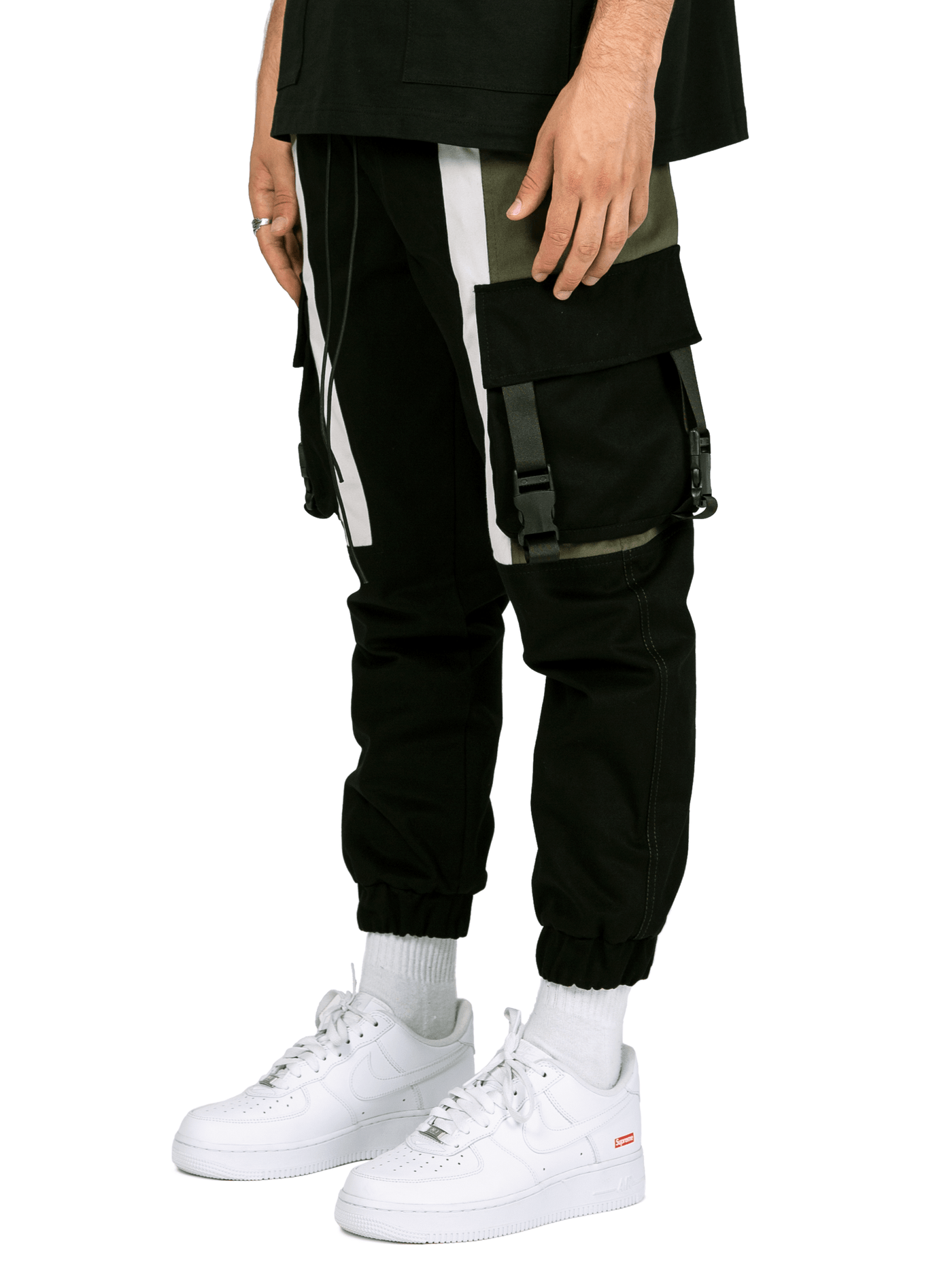 POCKET CARGO PANTS - FOREST