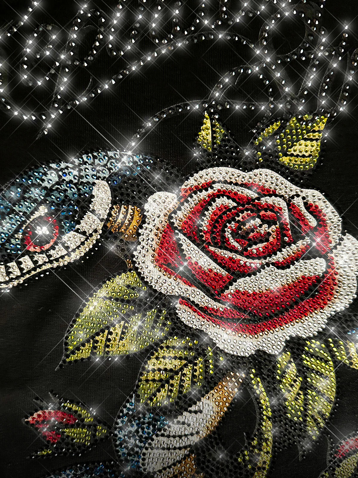 VENOM TEARS RHINESTONE TEE