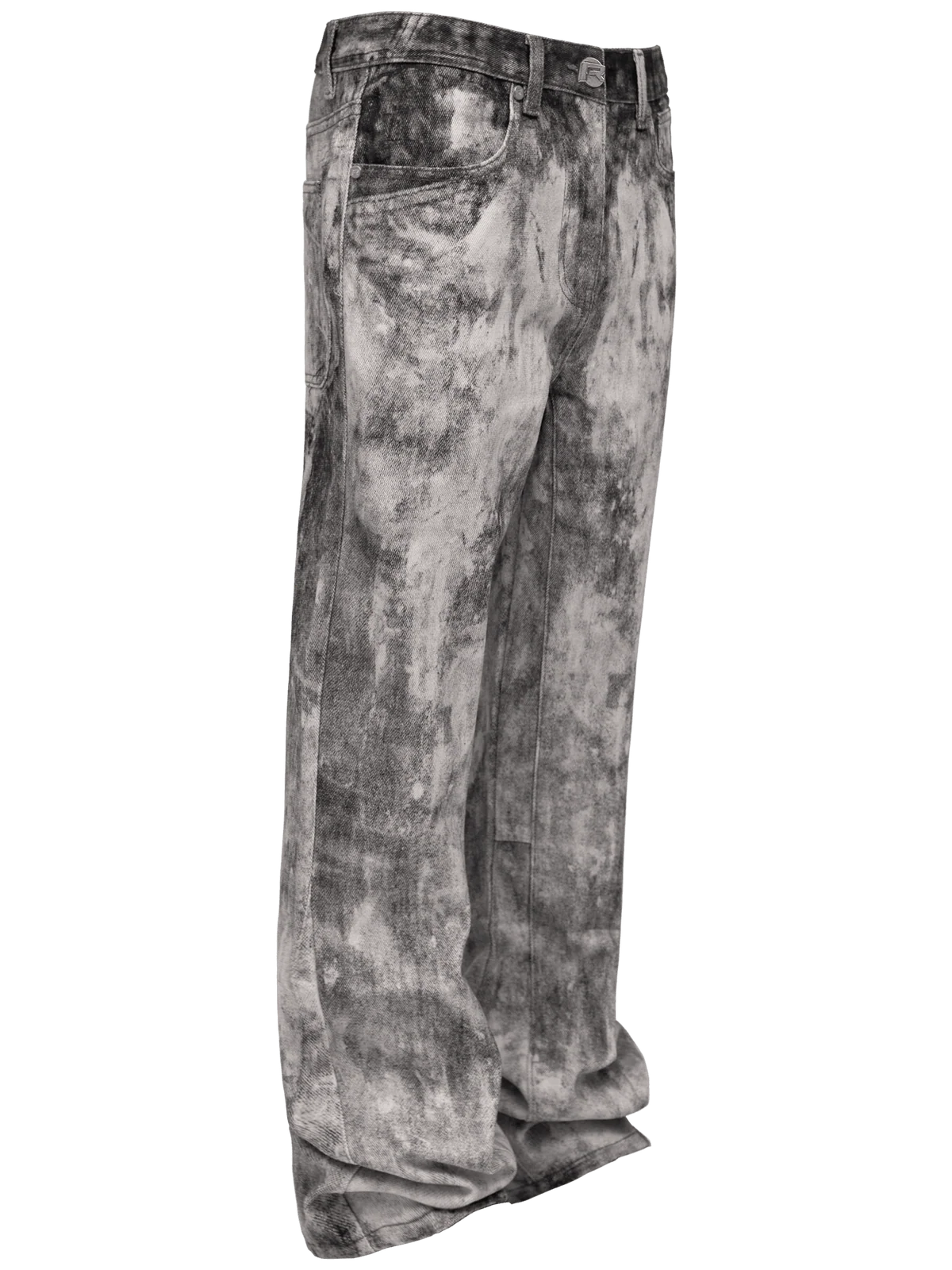 ACID RINSE FLARE DENIM