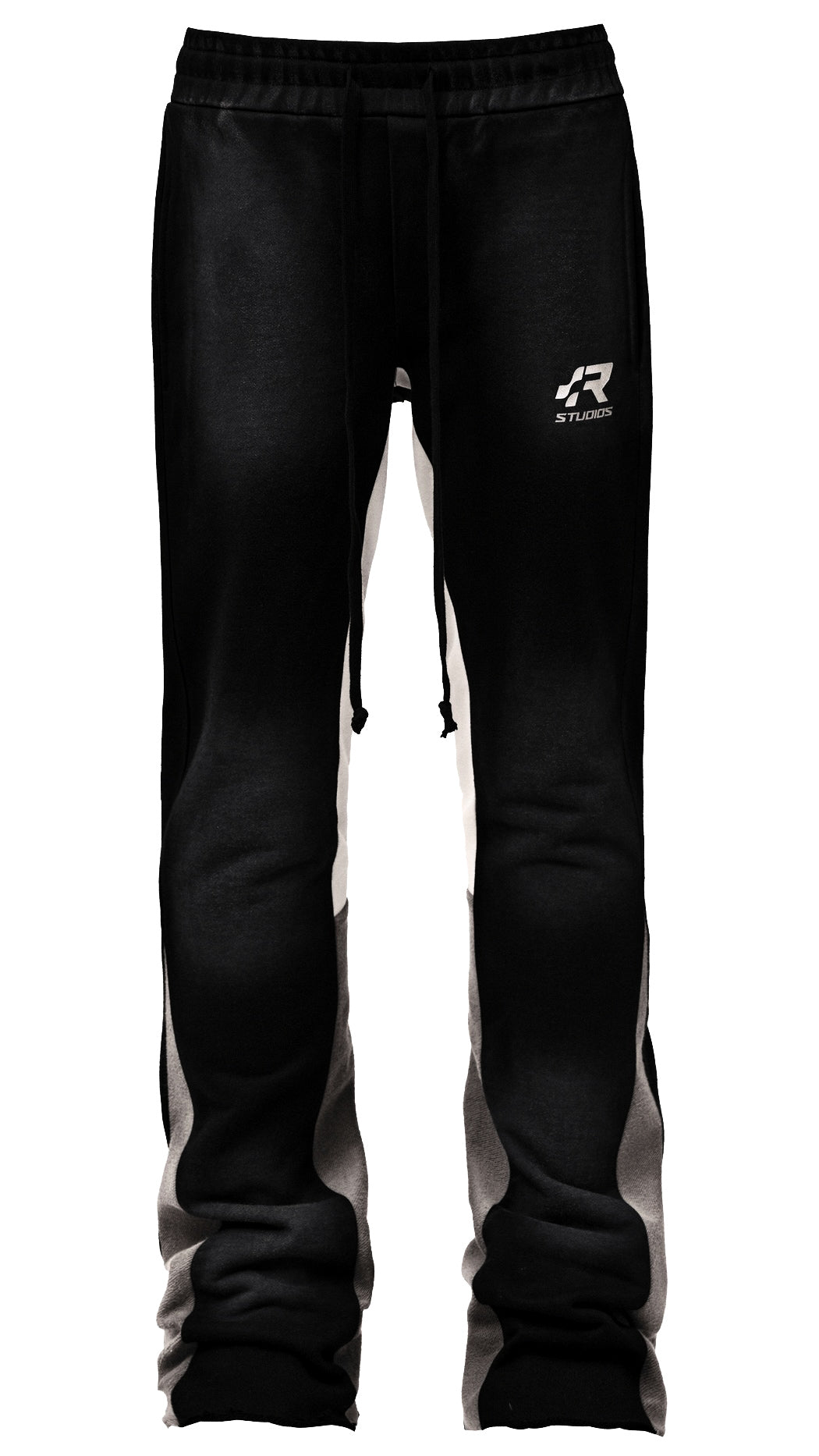 FLARE SWEATPANTS - BLACK