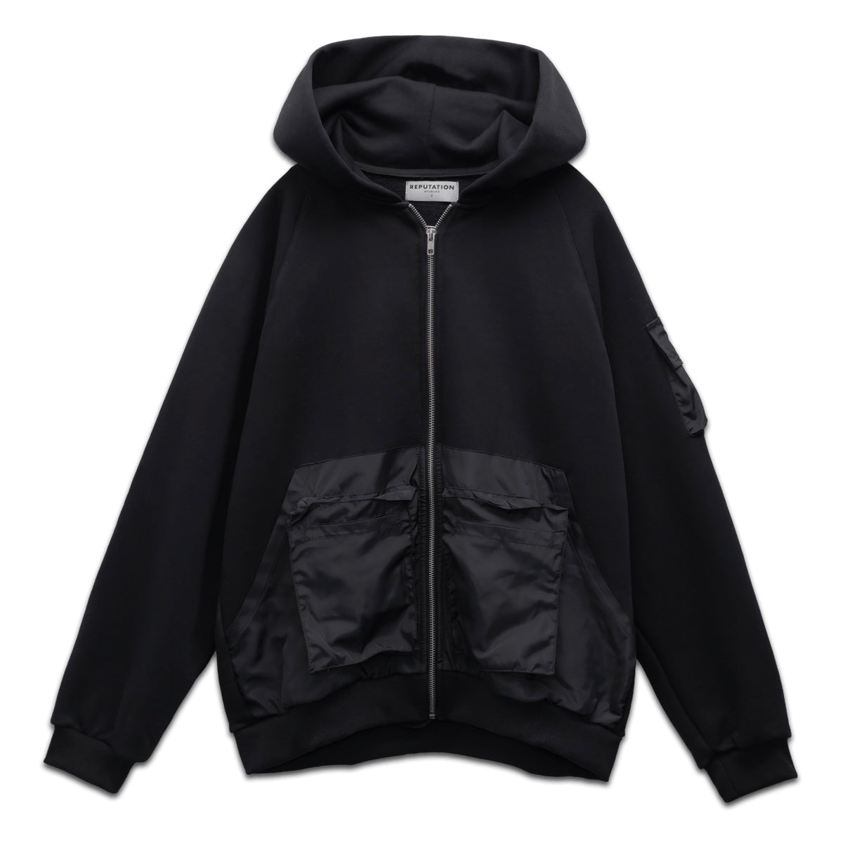 UTILITY HOODIE - BLACK