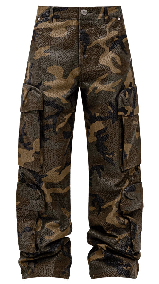 GON X REPUTATION RAZOR PANTS - PYTHON CAMO