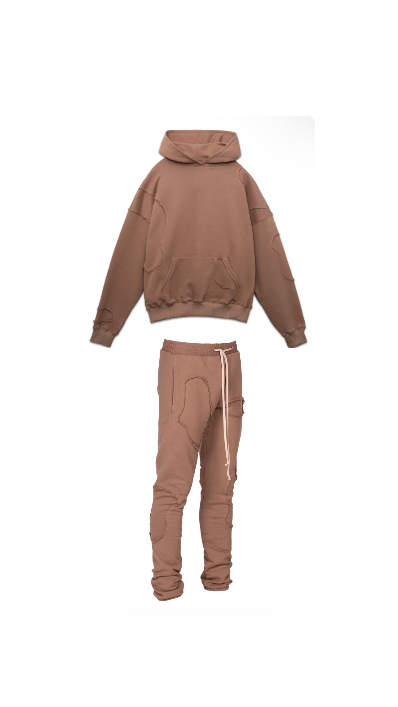 REPAIRED TRACKSUIT - CLAY