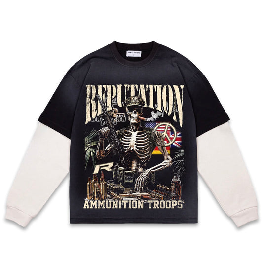 DEAD OPS DOUBLE LAYERED TEE