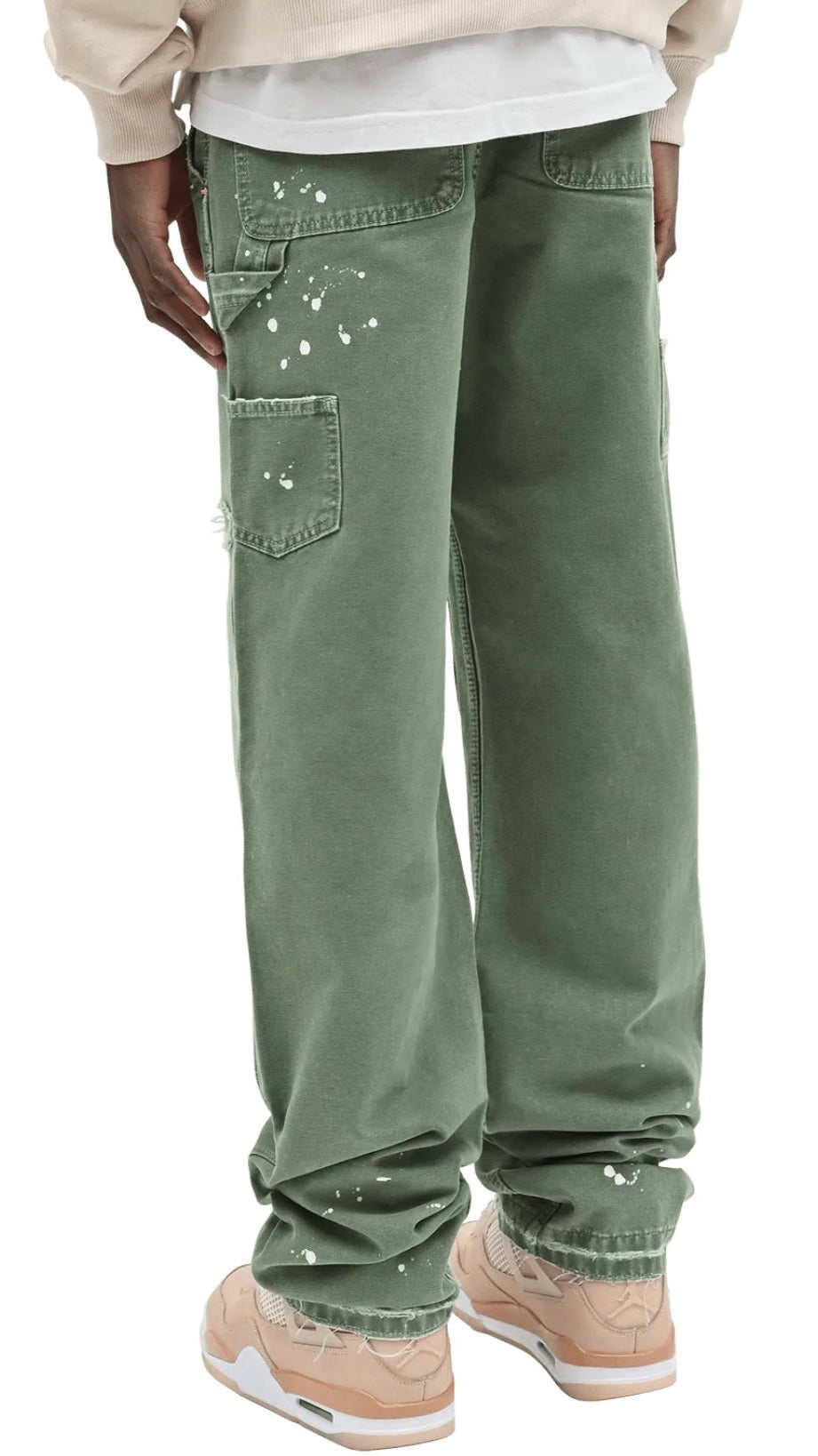 CARPENTER CANVAS PANTS - KHAKI