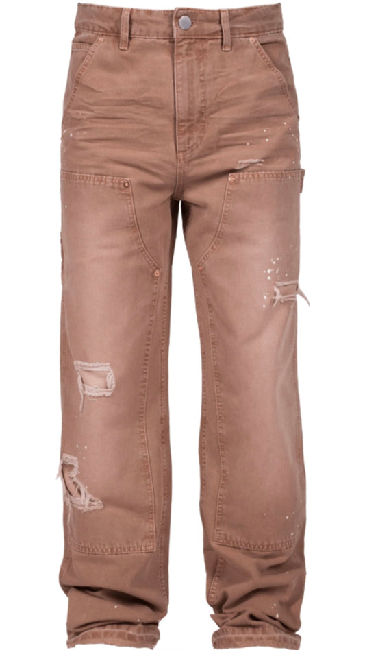 CARPENTER CANVAS PANTS - GROUND