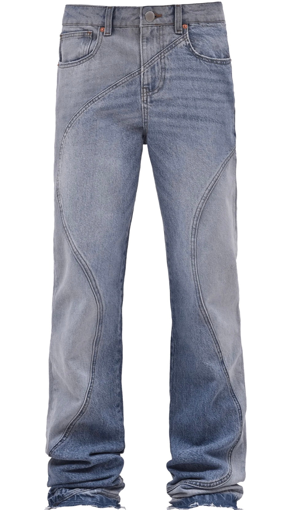 WAVE FLARE DENIM - LIGHT STONE