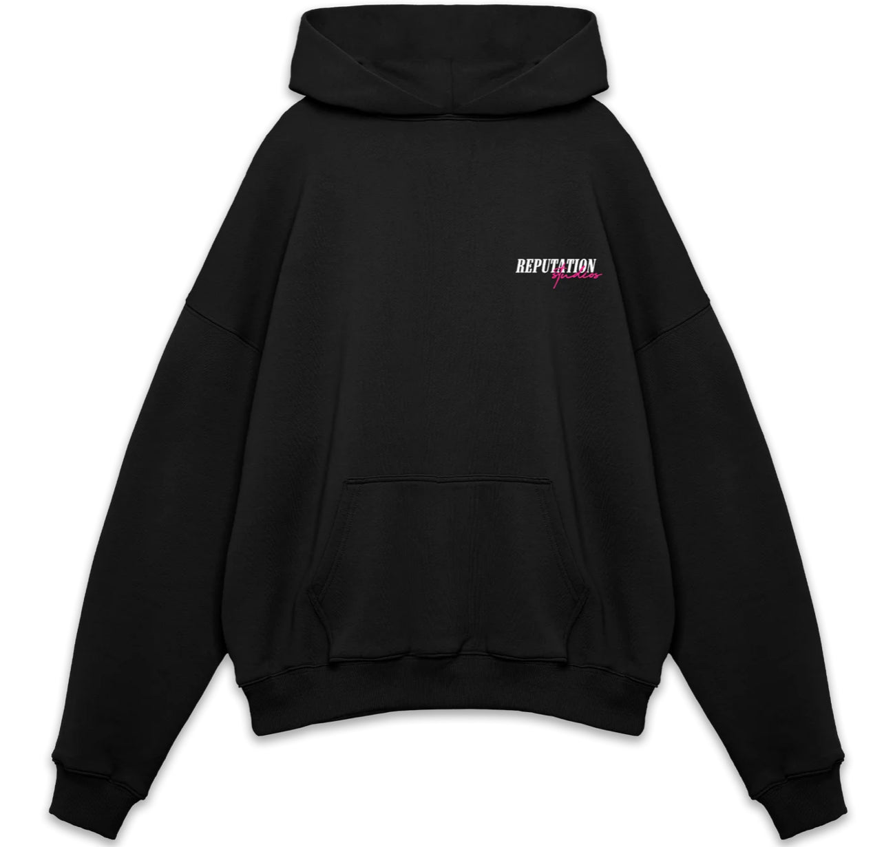 LIMITED EDITION "STATEMENT PIECE" HOODIE - BLACK