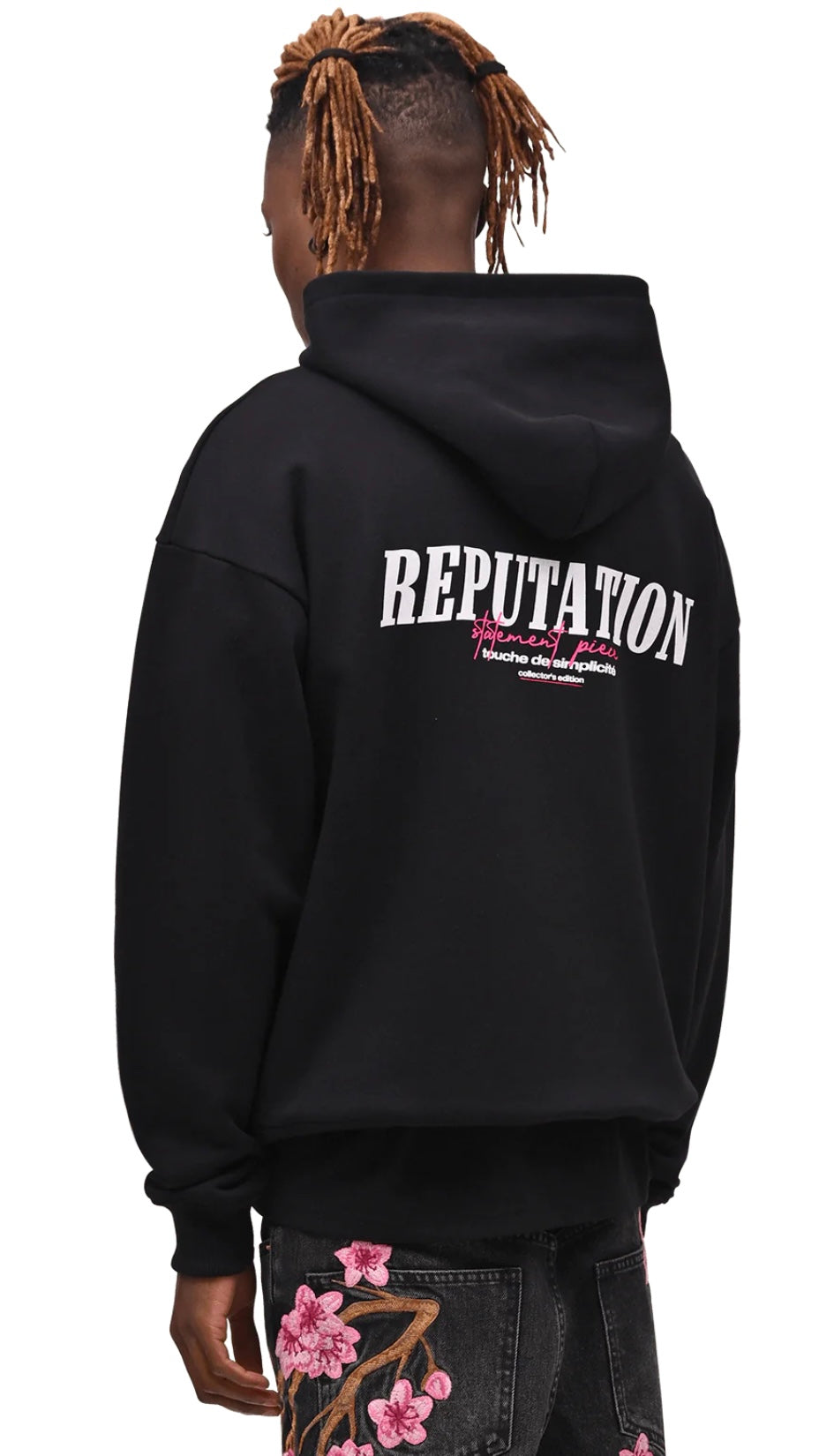 LIMITED EDITION "STATEMENT PIECE" HOODIE - BLACK