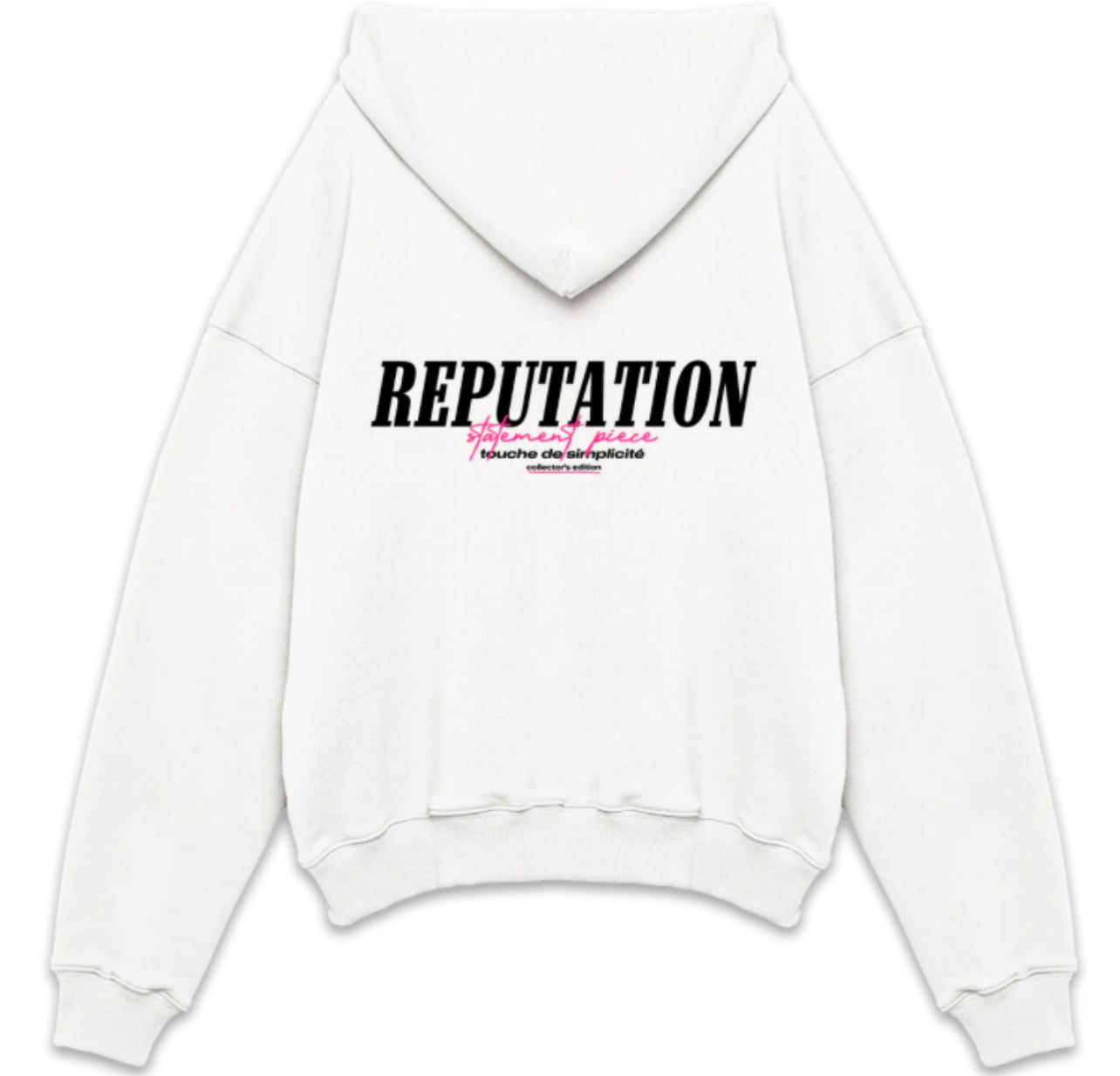 LIMITED EDITION "STATEMENT PIECE" HOODIE - OFF WHITE