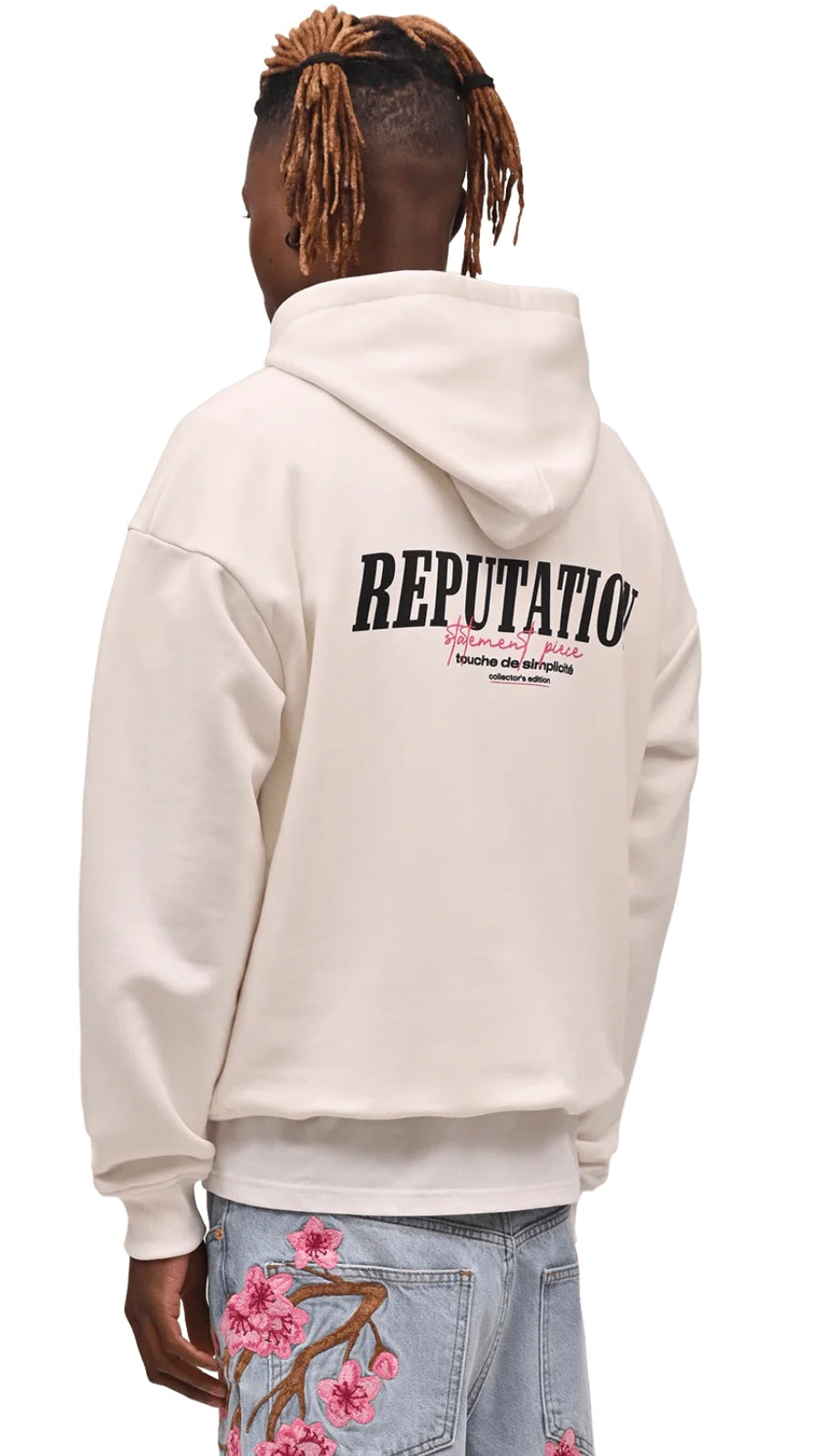 LIMITED EDITION "STATEMENT PIECE" HOODIE - OFF WHITE