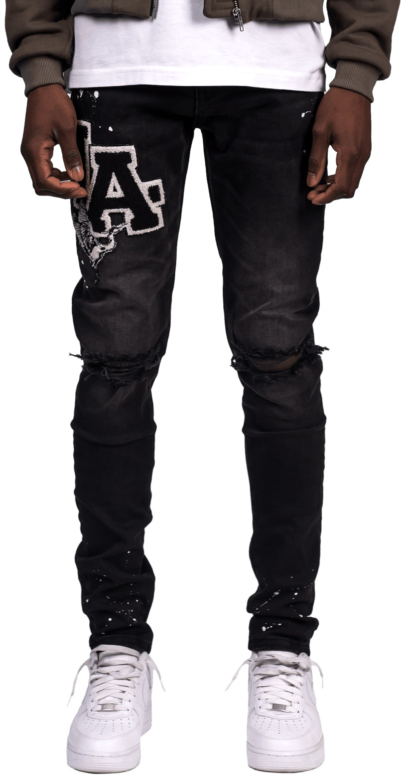 LA DENIM - BLACK