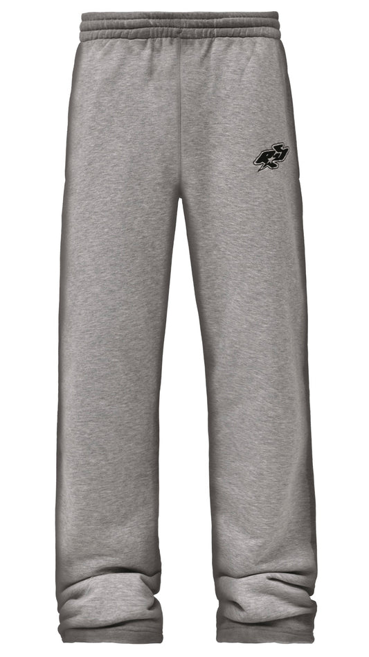 Y2K SWEATPANTS - HEATHER GREY