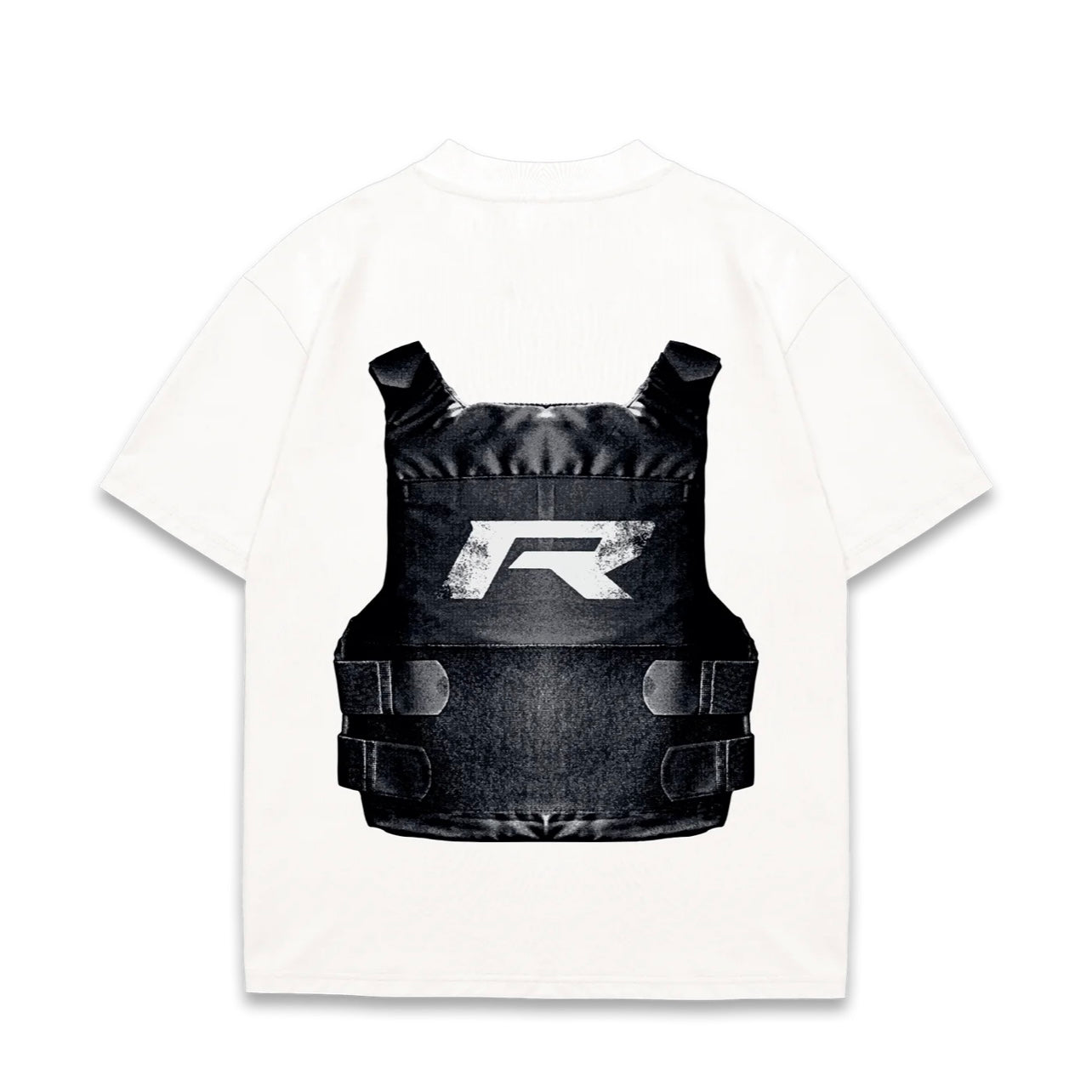 Bulletproof Vest Tee - Vintage White