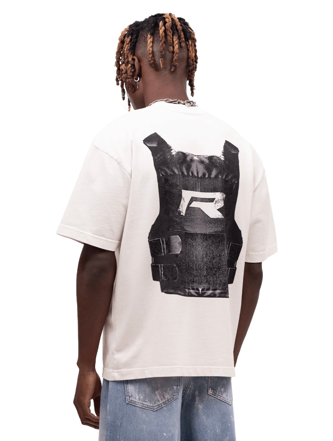 Bulletproof Vest Tee - Vintage White